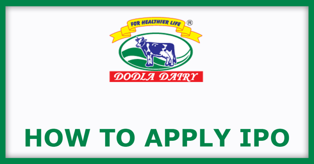Dodla Dairy IPO How To Apply ?