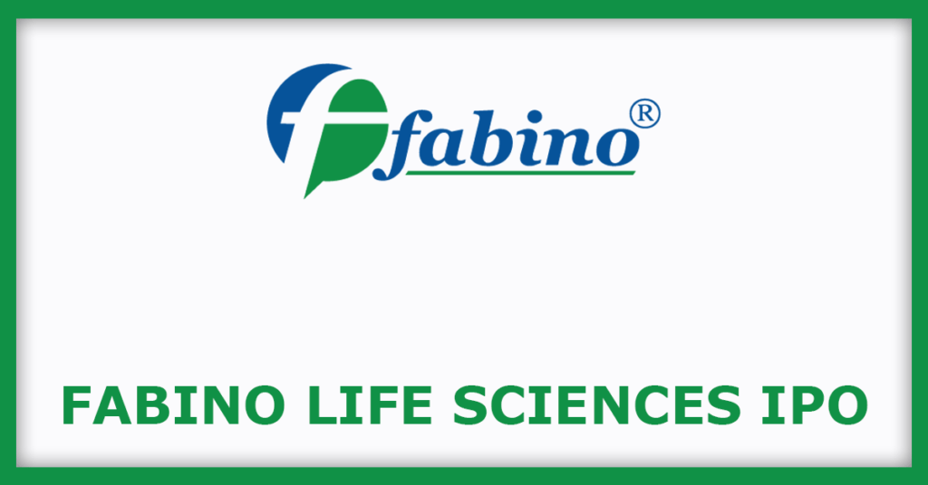 Fabino Life Sciences IPO 2021