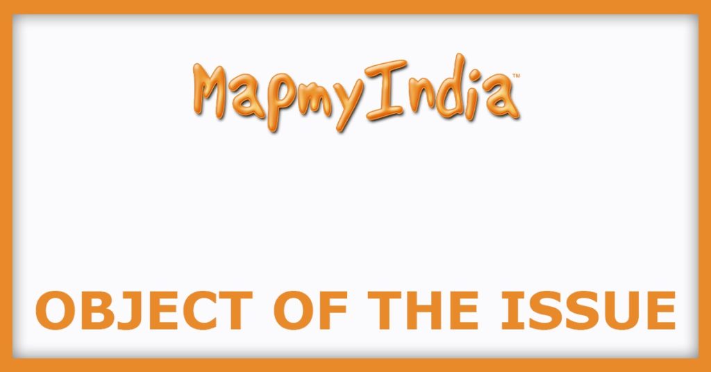MapMyIndia IPO 
Object Of The Issue