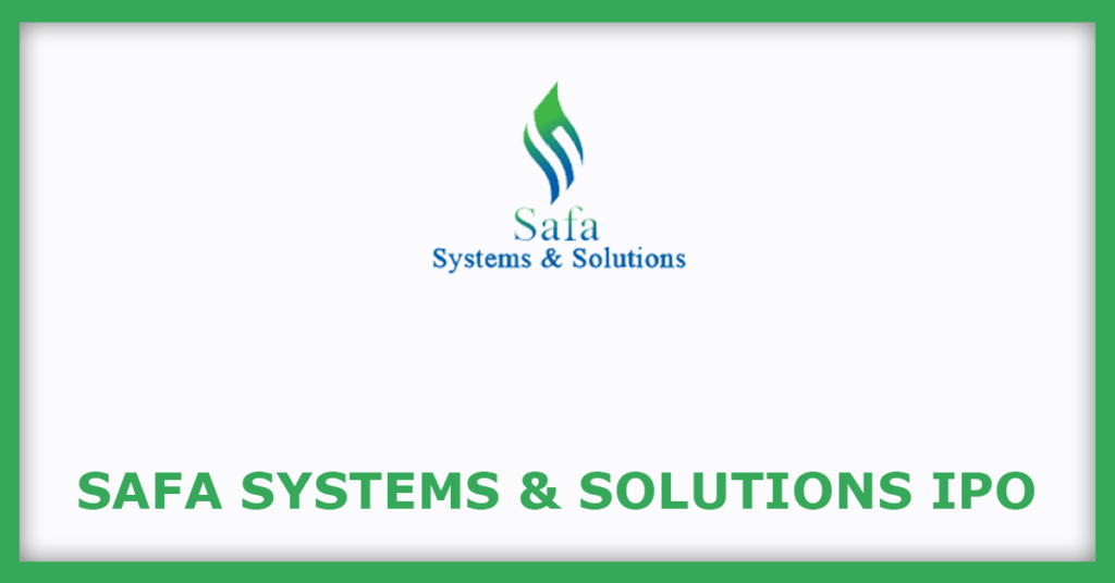 Safa Systems IPO