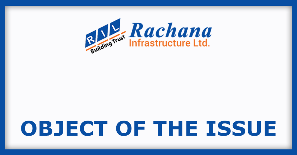 Rachana Infrastructure IPO
Object Of The Issue