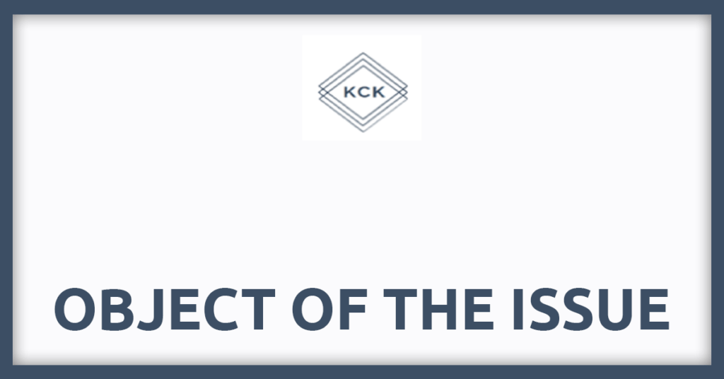 KCK Industries IPO