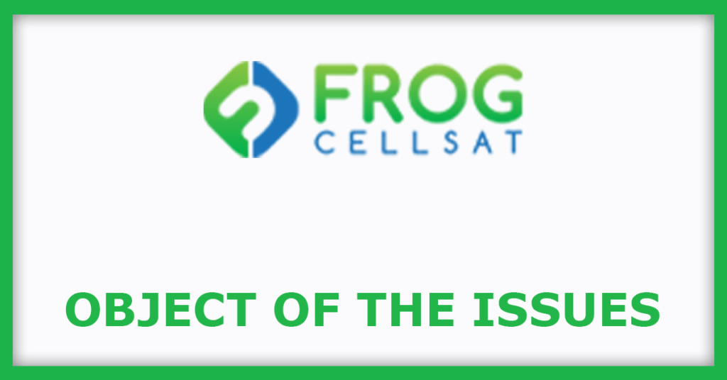 Frog Cellsat IPO 2022