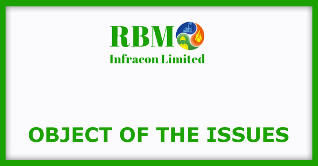 RBM Infracon IPO
Issue Object