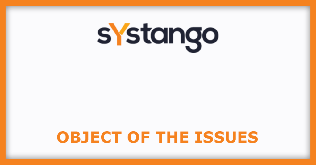 Systango Technologies IPO
Issue Object