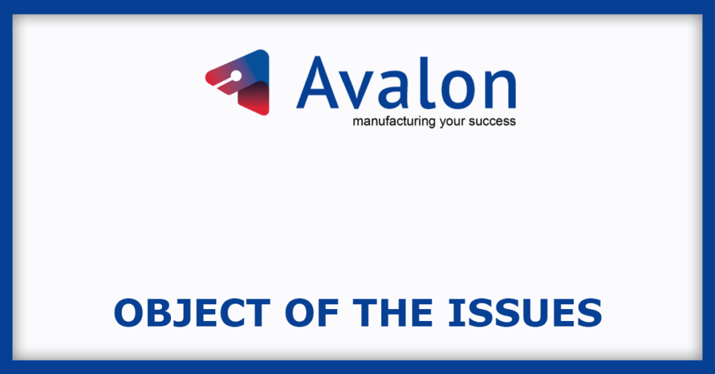 Avalon Technologies IPO
Issue Object