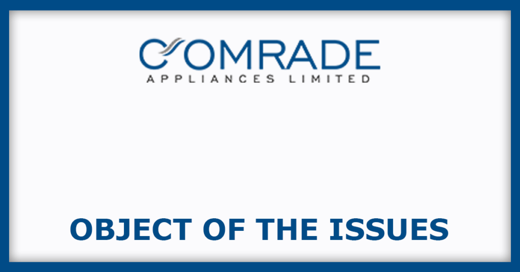Comrade Appliances IPO
Object Issue