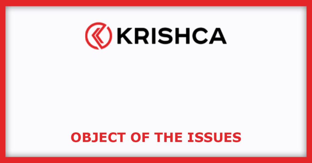 Krishca Strapping Solutions IPO
Issue Object