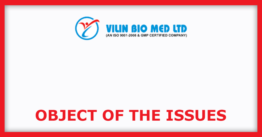 Vilin Bio Med IPO
Object of the Issues