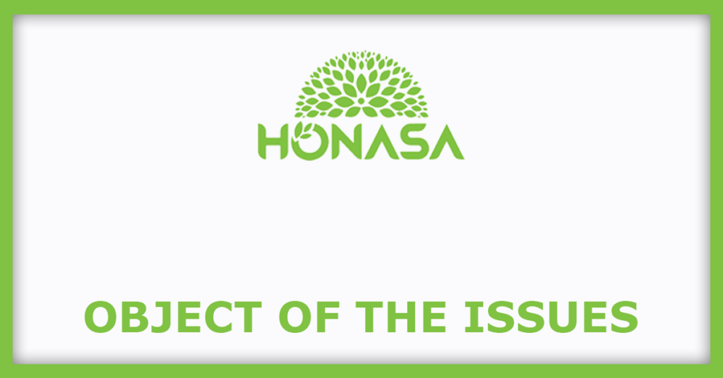Honasa Consumer IPO
Object of the Issues