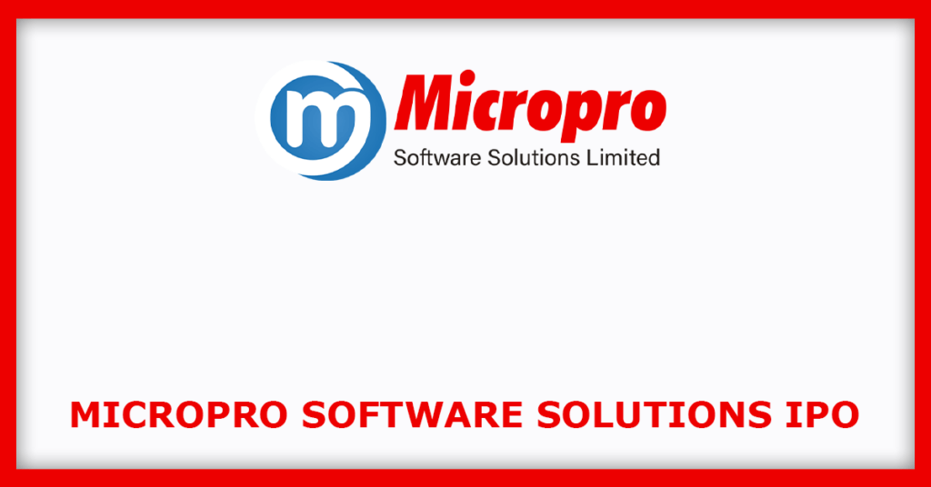 Micropro Software Solutions IPO