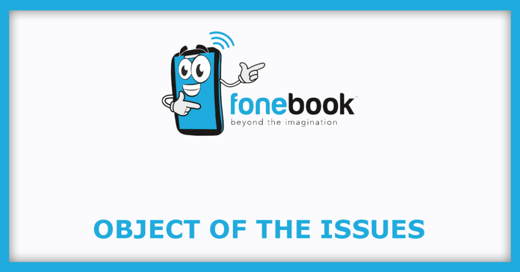 Fonebox Retail IPO
Object of the Issues