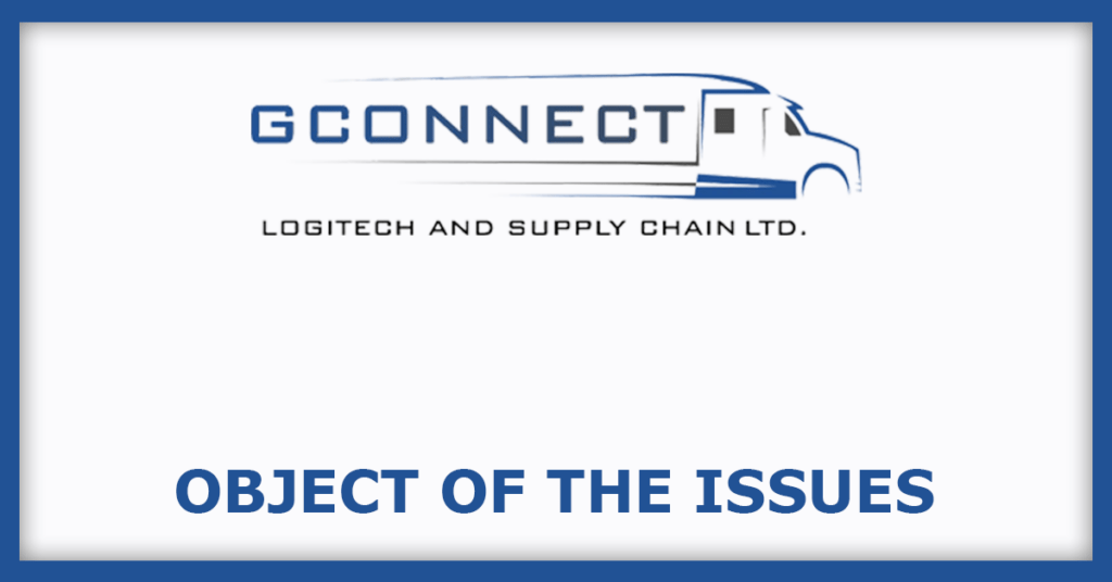 GConnect Logitech and Supply Chain IPO Object of the Issues