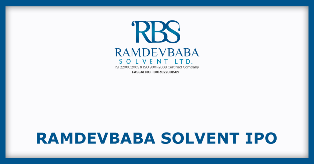 Ramdevbaba Solvent IPO
