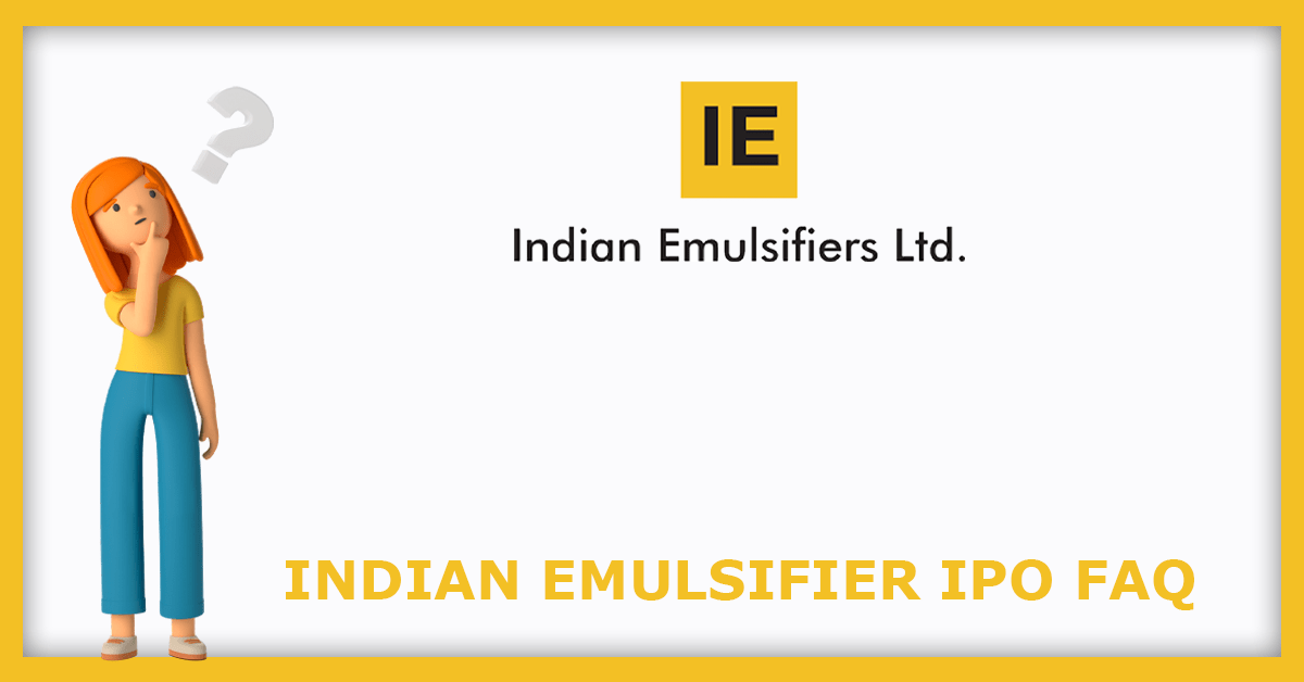 Indian Emulsifier IPO Dates, Price, GMP, Review IPOHUB