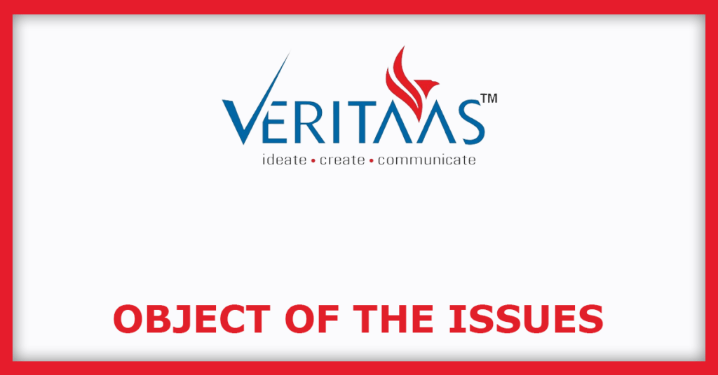 Veritaas Advertising IPO
Object of the Issues