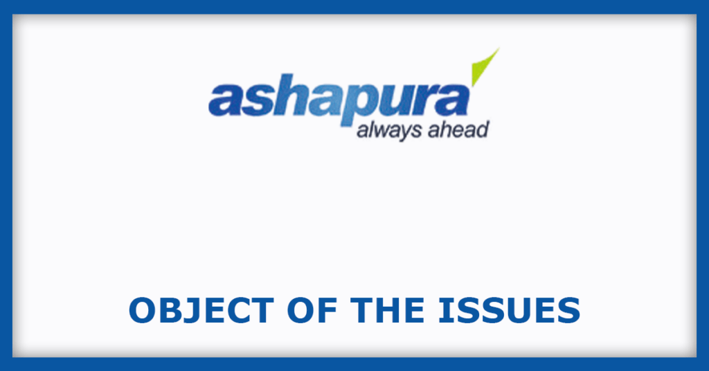 Ashapura Logistics IPO
Object of the Issues