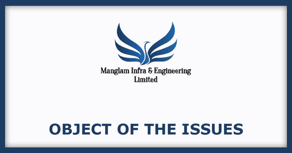 Manglam Infra And Engineering IPO
Object of the Issues