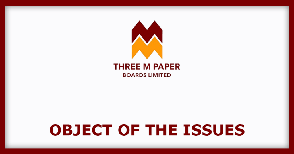 Three M Paper Boards IPO
Object of the Issues