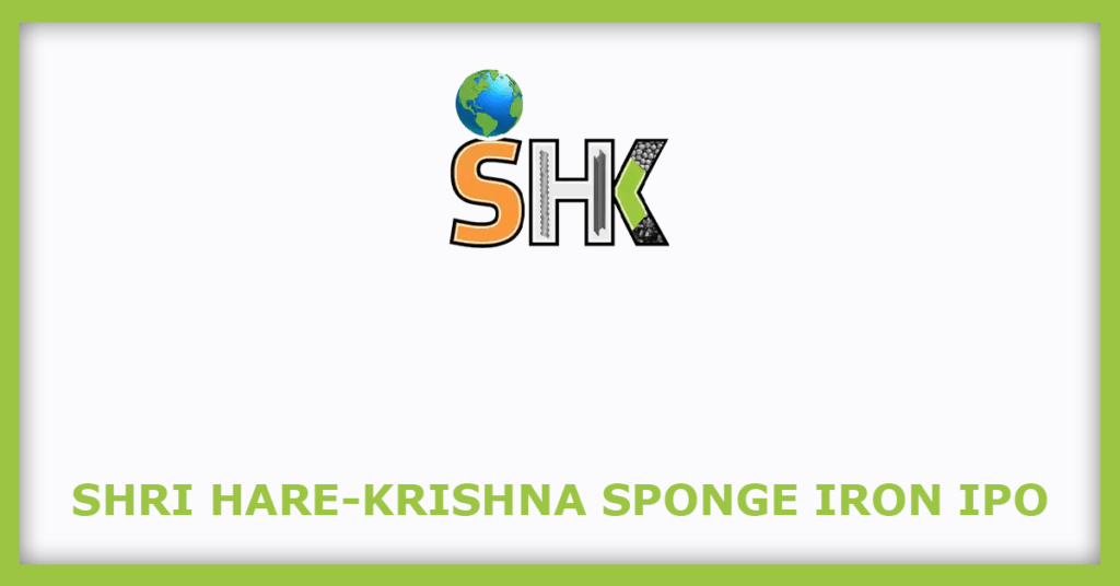 Shri Hare-Krishna Sponge Iron IPO