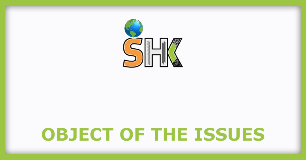 Shri Hare-Krishna Sponge Iron IPO
Object of the Issues