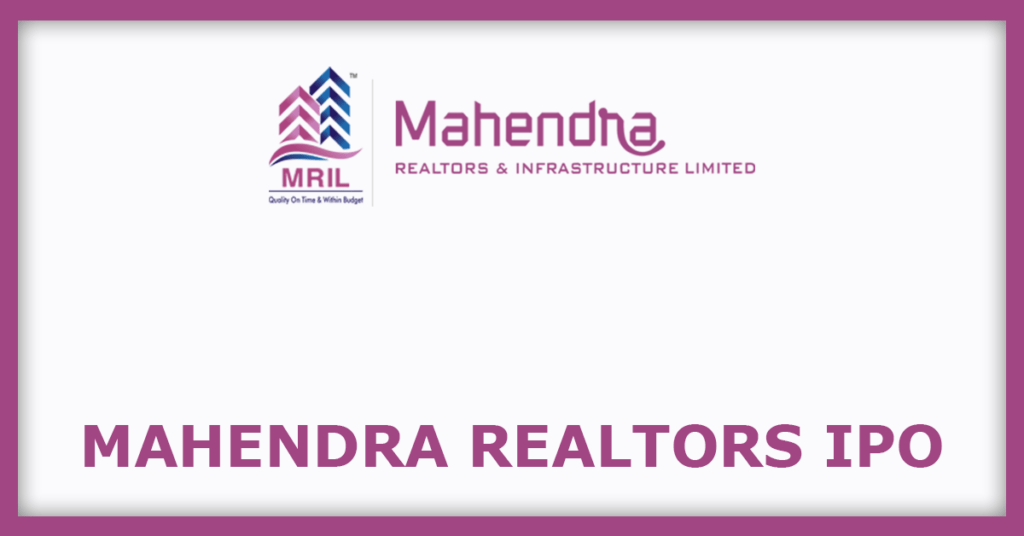 Mahendra Realtors IPO