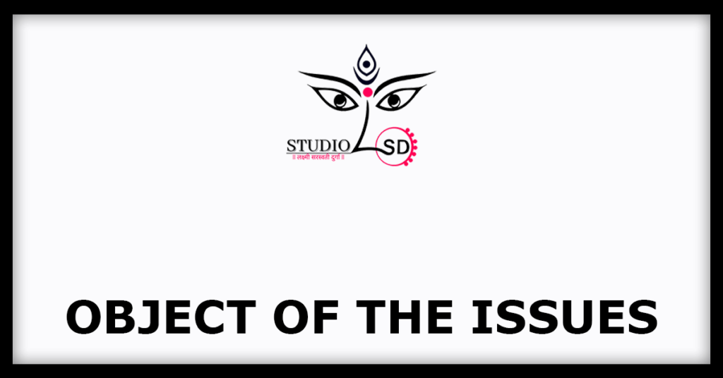 Studio LSD IPO
Object of the Issues