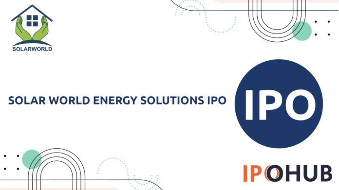 Solarworld Energy Solutions Limited IPO