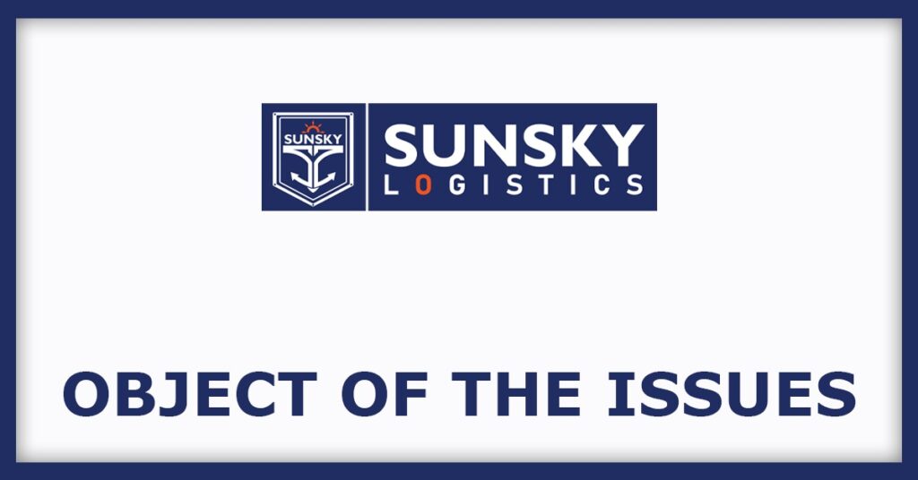 Sunsky Logistics IPO
Object of the Issues