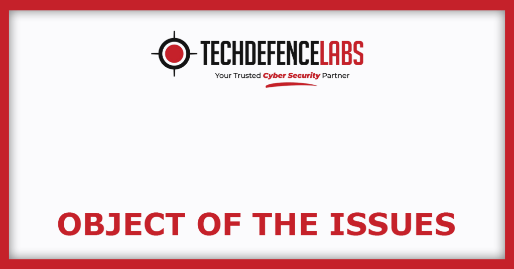 TechDefence Labs IPO
Object of the Issues