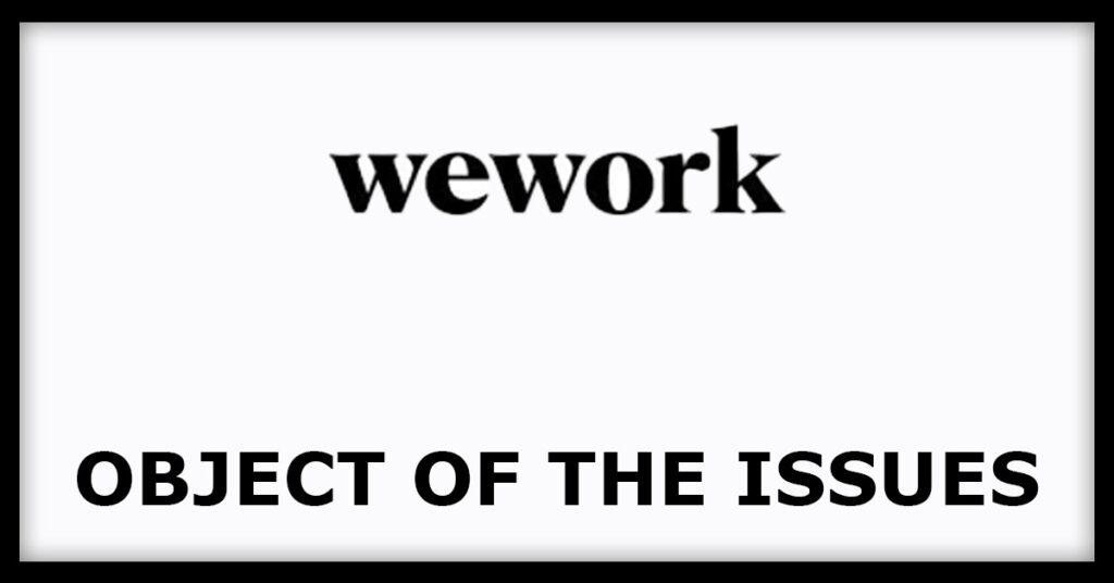 WeWork India IPO
Object of the Issues