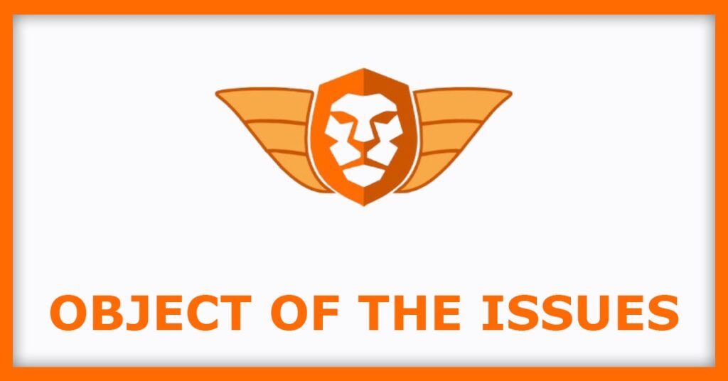 Safecure Services IPO
Object of the Issues