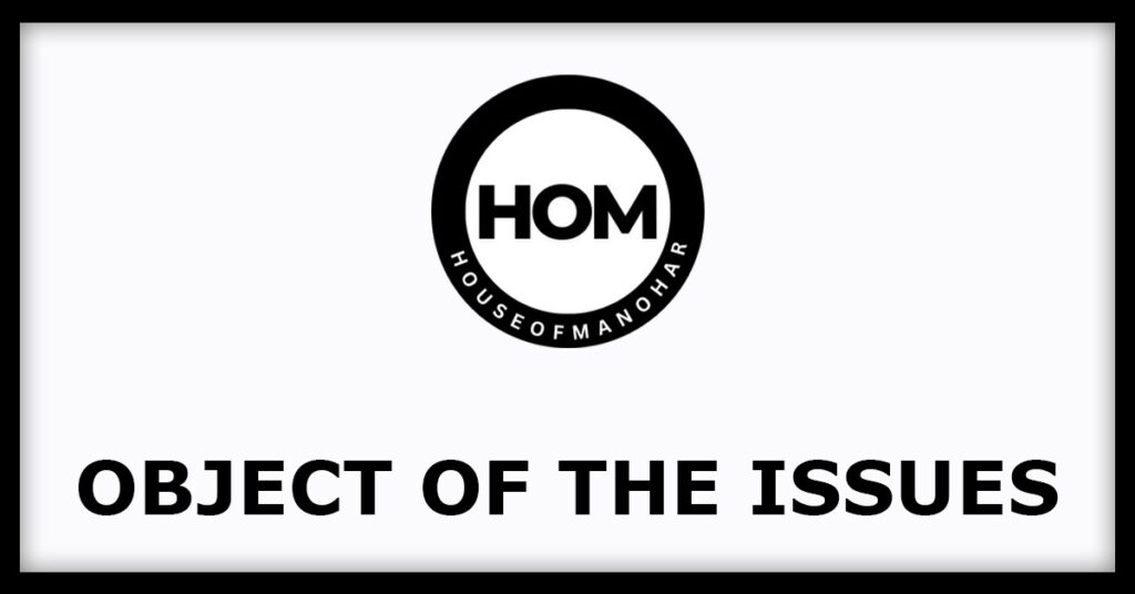 SSMD Agrotech India IPO
Object of the Issues