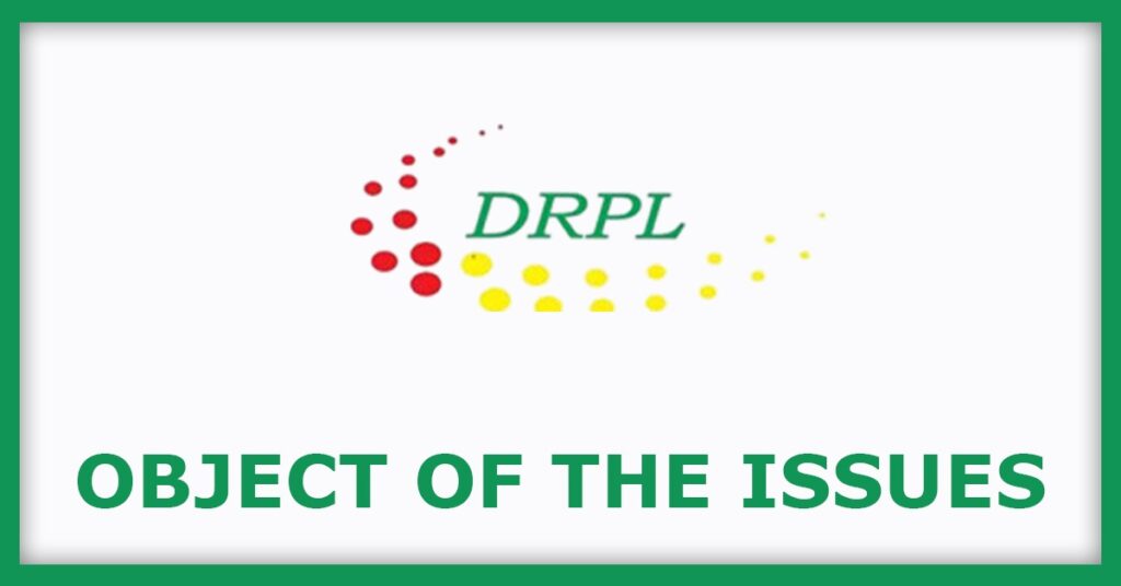 Dhara Rail Projects IPO
Object of the Issues