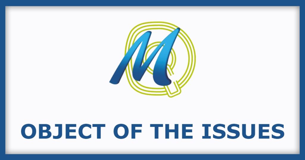 Modern Diagnostic & Research Centre IPO
Object of the Issues