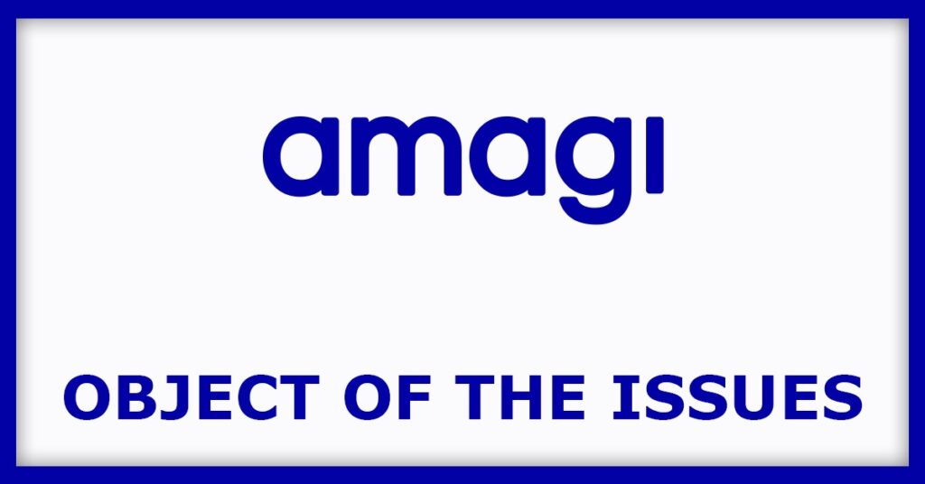 Amagi Media Labs IPO
Object of the Issues