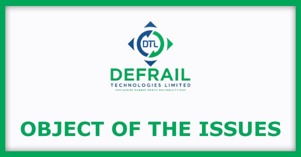 Defrail Technologies IPO
Object of the Issues