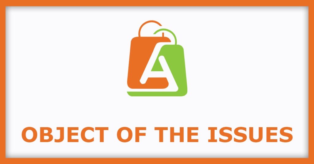 Acetech E-Commerce IPO
Object of the Issues