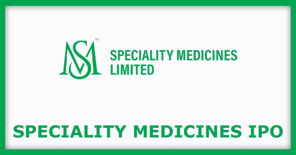 Speciality Medicines IPO