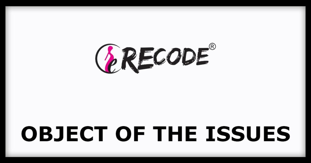 Recode Studios IPO
Object of the Issues