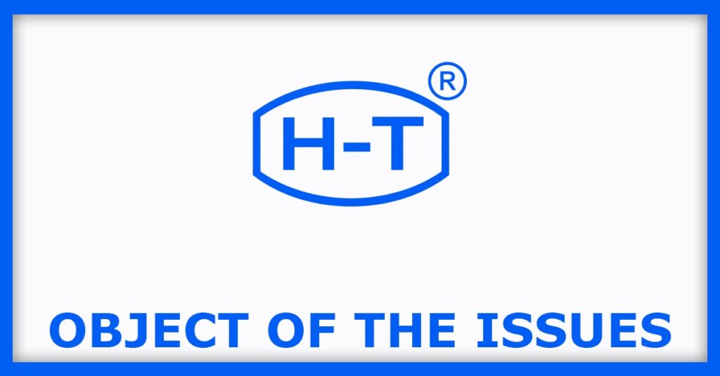 Hy-Tech Engineers IPO
Object of the Issues