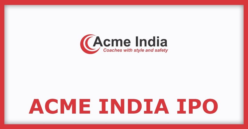 Acme India Industries IPO