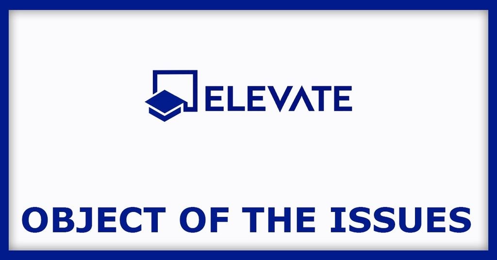 Elevate Campuses IPO
Object of the Issues