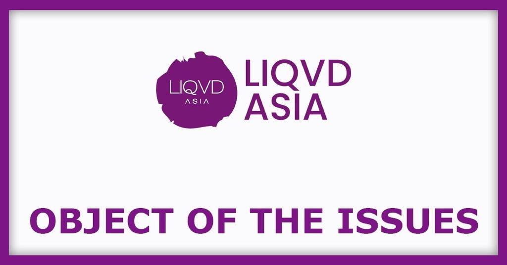 Liqvd Digital India IPO
Object of the Issues