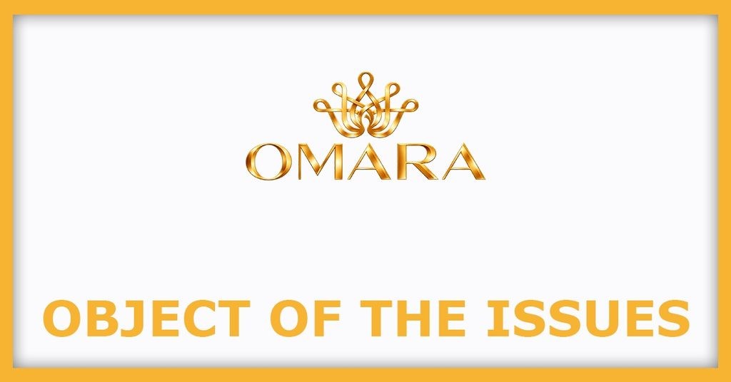 Omara Ventures India IPO
Object of the Issues