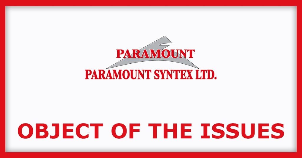 Paramount Syntex IPO FAQs