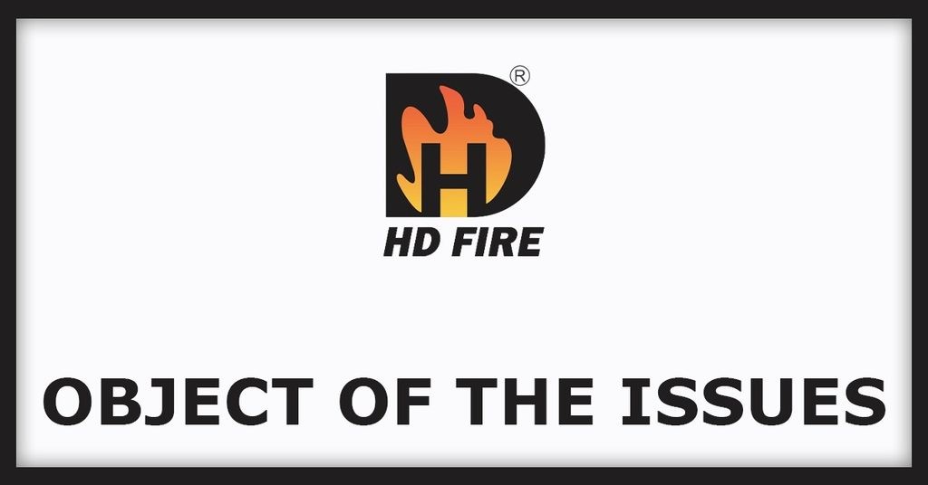 HD Fire Protect IPO
Object of the Issues